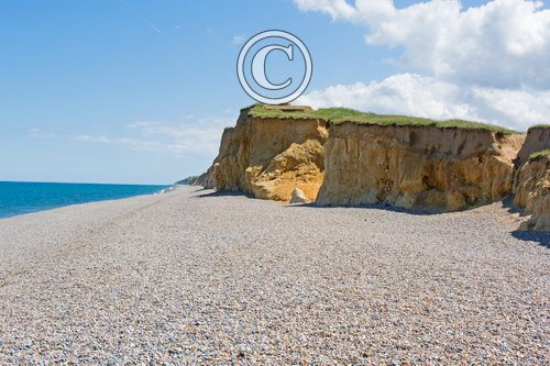   Coastal erosion Weybourne Norfolk DM2156