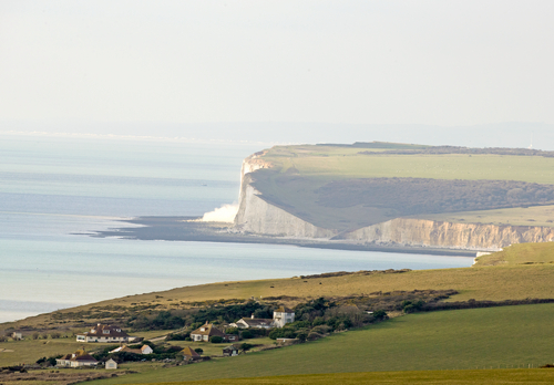 Rock Fall on the Seven Sisters Sussex  DM2158
