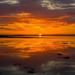 Sunset from Cottage, Clachan, North Uist DM0378