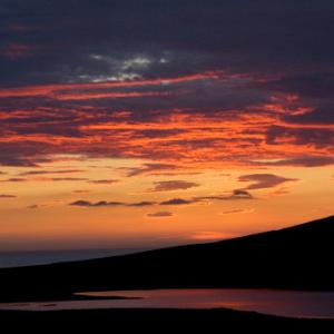 Sunset,Traigh Bhalaigh, North Uist DM0381
